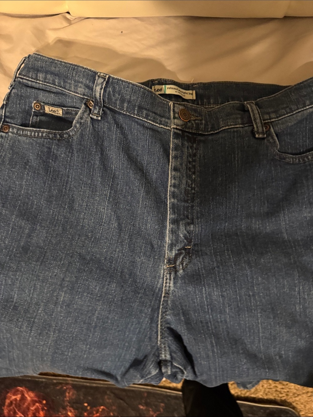 Lee Relaxed Women’s Jeans in Blue Denim